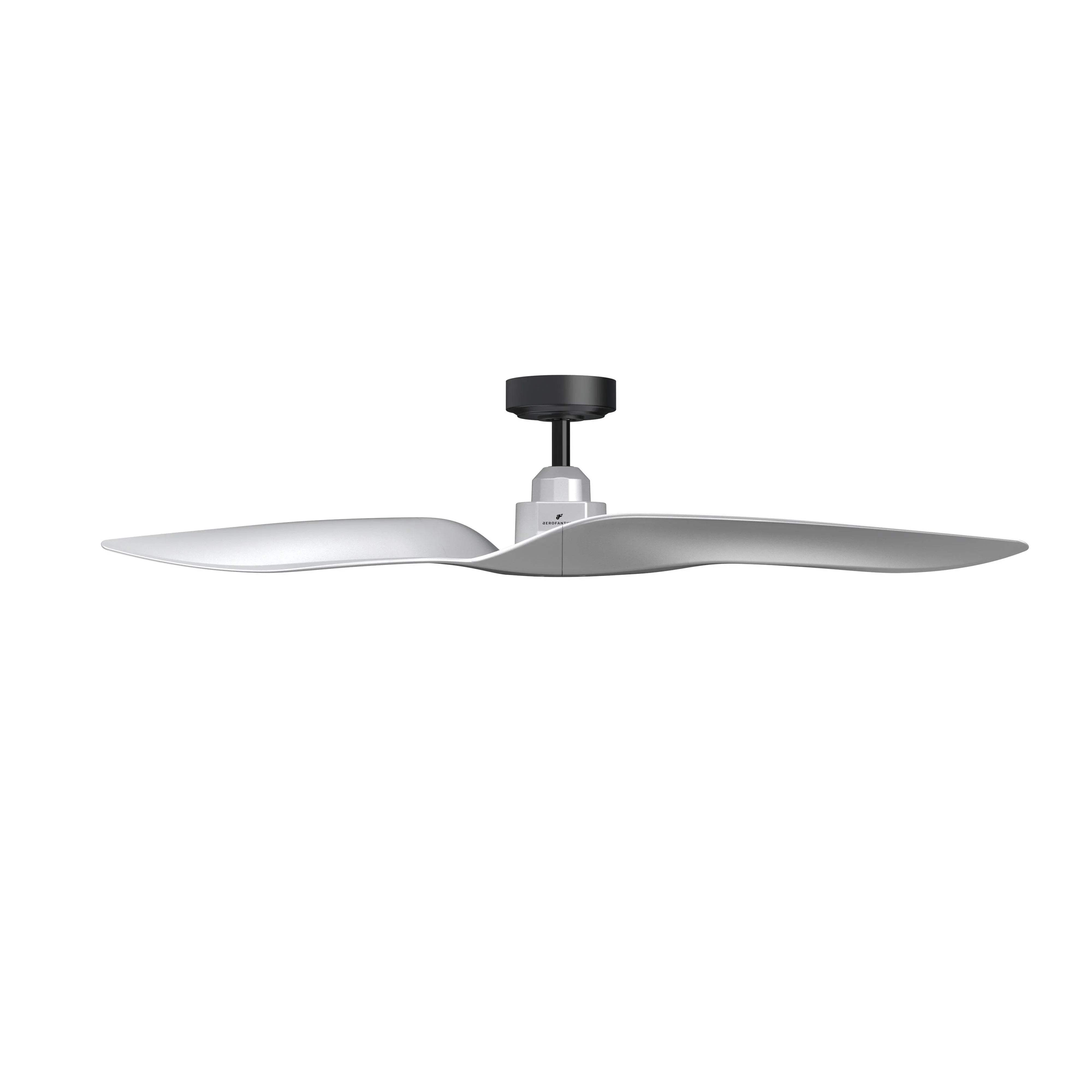 52" Punjab Industrial DC Motor Downrod Mount Reversible Ceiling Fan with Remote Control - ParrotUncle