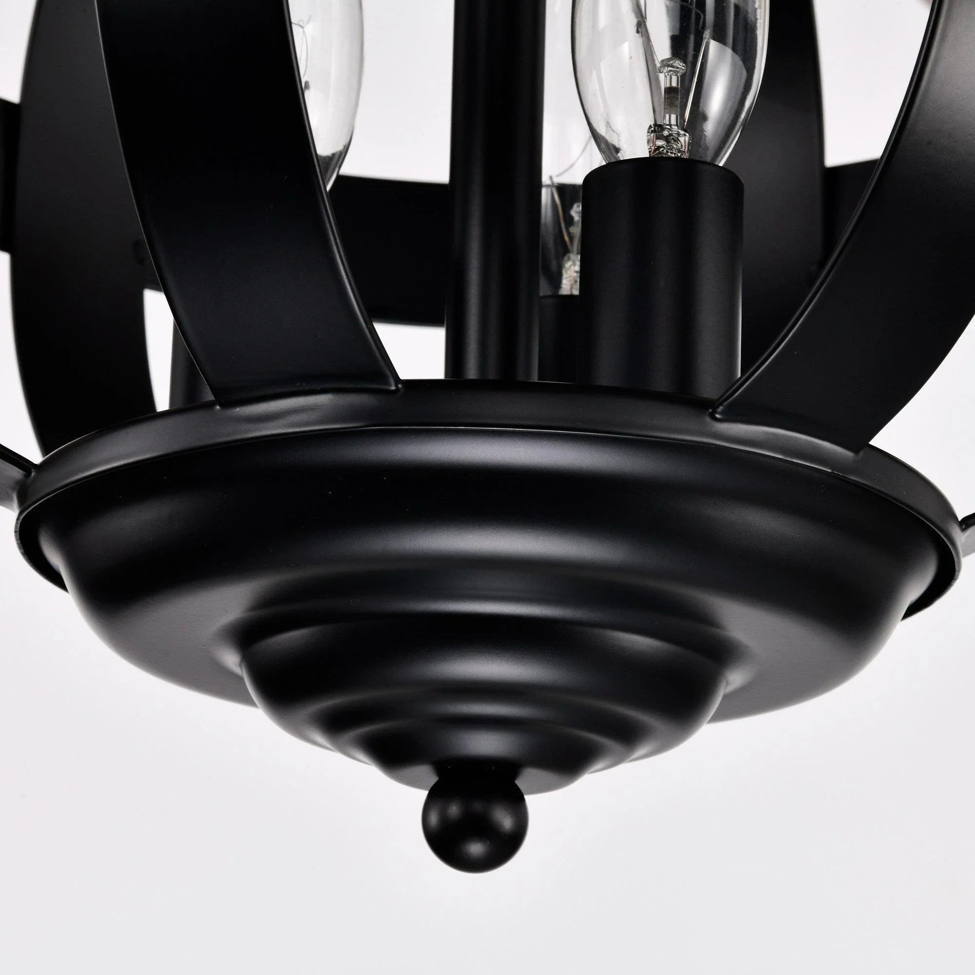 52" Wilburton Industrial Downrod Mount Reversible Ceiling Fan with Lighting and Remote Control - ParrotUncle