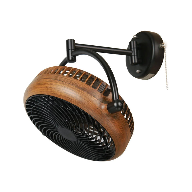 Ventilador de techo industrial Parrot Uncle de 33 cm con cadena de tracción. Ventiladores eléctricos para uso personal. ParrotUncle